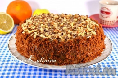 торт РЫЖИК для  МВ