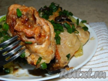 курица с черносливом в МВ