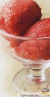 Клубничный шербет (сорбет)