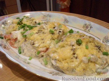 Гратен из кабачков