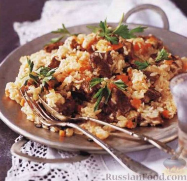 Плов с бараниной