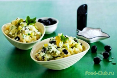 Рис с кабачками в мультиварке