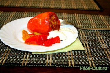 Фаршированный перец в мультиварке