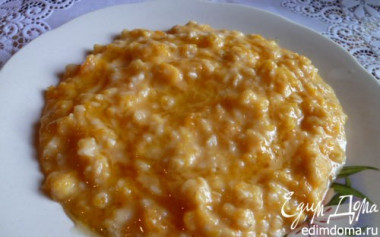 ТЫКВЕННАЯ КАША С ОВСЯНКОЙ В МУЛЬТИВАРКЕ