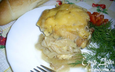 МАРИНОВАННЫЕ КУРИНЫЕ ОКОРОЧКА, ЗАПЕЧЕННЫЕ В МУЛЬТИВАРКЕ 