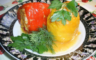 ПЕРЕЦ ФАРШИРОВАННЫЙ "ПО-ДОМАШНЕМУ" В МУЛЬТИВАРКЕ