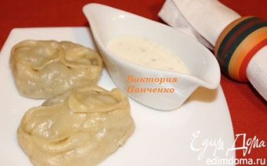 МАНТЫ В ПАРОВАРКЕ (мультиварке)