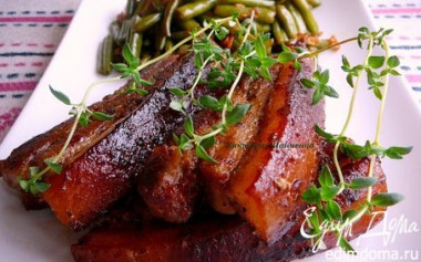 СВИНЫЕ РЕБРА ГОРЧИЧНО-МЕДОВЫЕ В МУЛЬТИВАРКЕ