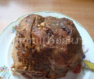 Буженина из свинины в мультиварке