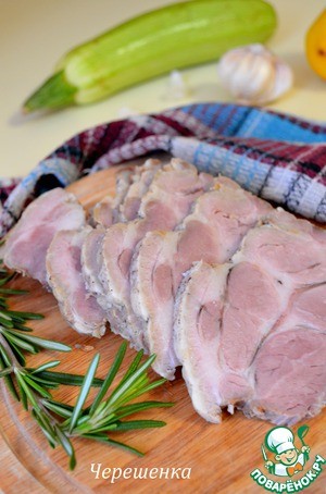 Свинина, тушеная в рукаве в мультиварке