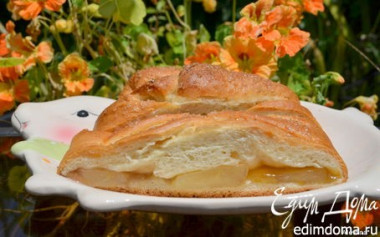 ЯБЛОЧНАЯ ПРОСТАЯ ПЛЕТЕНКА В ХЛЕБОПЕЧКЕ