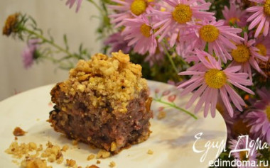 ПИРОГ С МАЛИНОЙ И ГРЕЦКИМ ОРЕХОМ В ХЛЕБОПЕЧКЕ