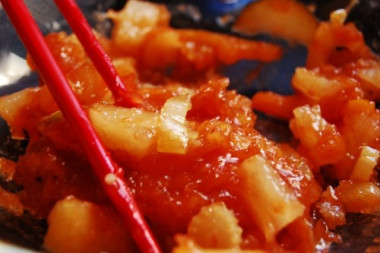 РЕЦЕПТ БЫСТРОГО КИСЛО-СЛАДКОГО СОУСА