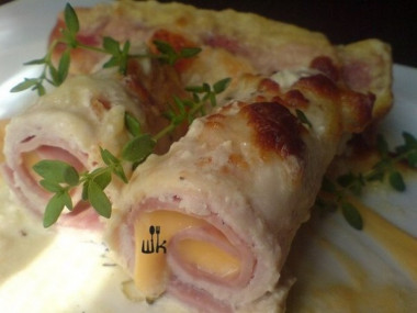 РУЛЕТИКИ ИЗ КУРИНОЙ ГРУДКИ 