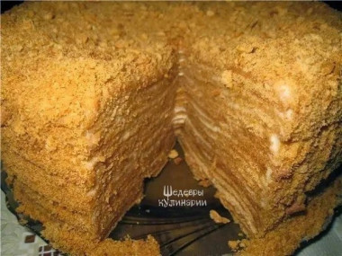 МЕДОВИК СО СЛИВОЧНЫМ КРЕМОМ 