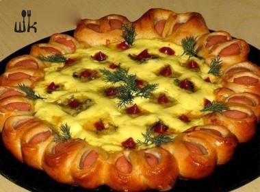 ПРАЗДНИЧНАЯ НАРЯДНАЯ ПИЦЦА