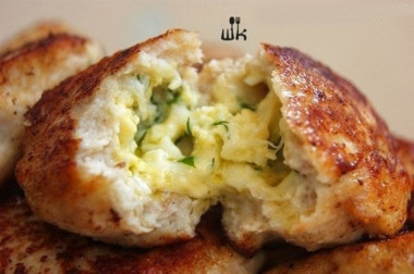 КОТЛЕТЫ С ОЧЕНЬ ВКУСНОЙ НАЧИНКОЙ 