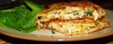 курица в картофельном кармашке