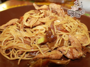 Спагетти по восточному...