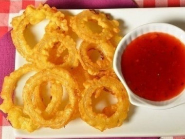 Луковые колечки...