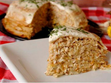 Блинный торт...