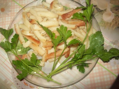 Макароны на сковороде...