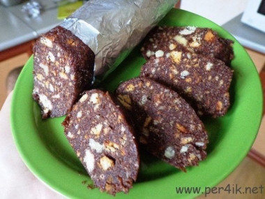 Сладкая колбаска