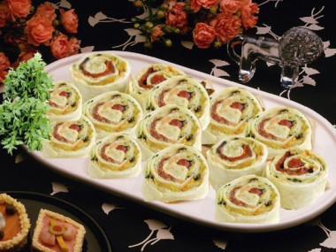 20 начинок для рулета из лаваша