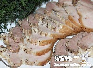 сало в пакете