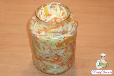 Салат из капусты на зиму