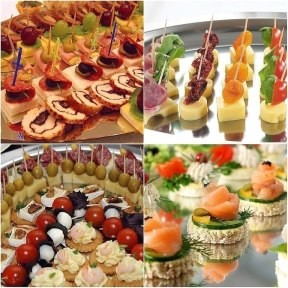 Идеи по сервировке блюд, нарезок и канапе