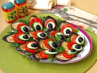 Закуска "Павлиний хвост"