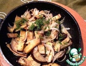 Быстрые баклажаны