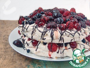 Торт "Итон-ягодный беспорядок"