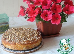 израильский яблочный с помазкой