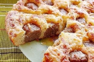 Очень вкусный и сытный пирог