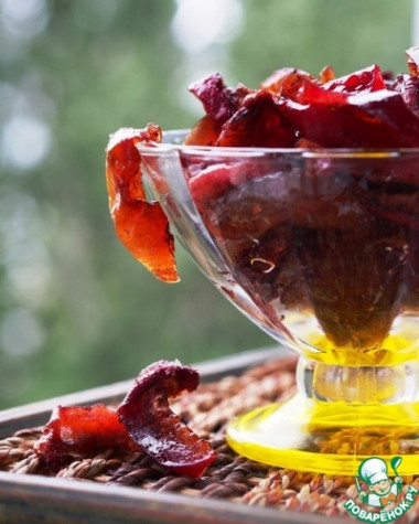 Сухое яблочное "варенье"...