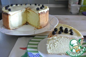 Песочный пирог с творогом...