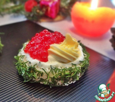 Бутерброды с икрой...