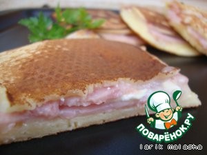Бутерброд а-ля "Крок Макдо"...