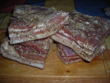 Свиная грудинка (в пакетах)