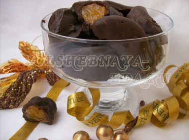 Мандарин в шоколаде