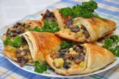 Грибные кулёчки...