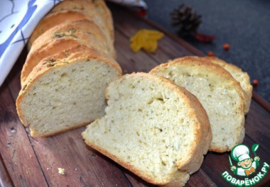 Чесночный итальянский хлеб...