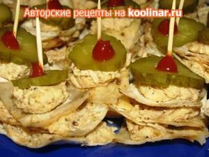 Сырно-ореховое канапе с грузинским акцентом 