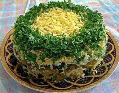 10 САЛАТОВ С ГРИБАМИ