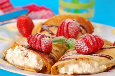 10 РЕЦЕПТОВ ТВОРОЖНОЙ НАЧИНКИ ДЛЯ БЛИНОВ