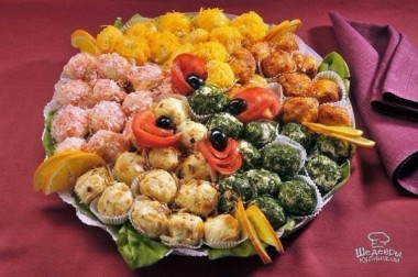 5 ЗАКУСОК В ВИДЕ ШАРИКОВ