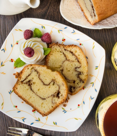 кекс с корицей