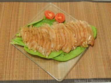 вяленая куриная грудинка